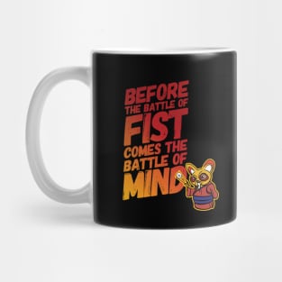 before battle of fist Mug